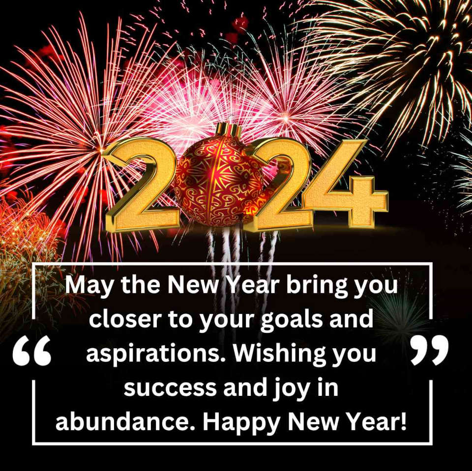 New Year's greeting image