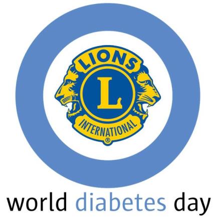 Lions Diabetes Day logo